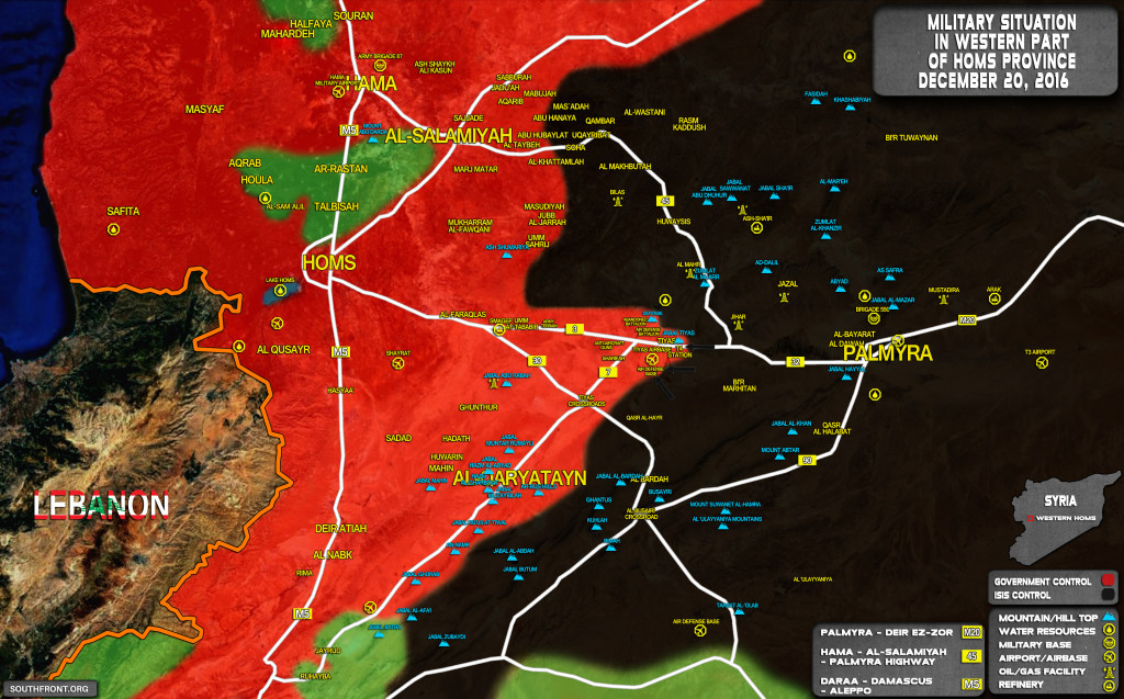 Syrian Army Repels Major ISIS Attack On Tyas Airbase, Kills Over 50 Terrorists