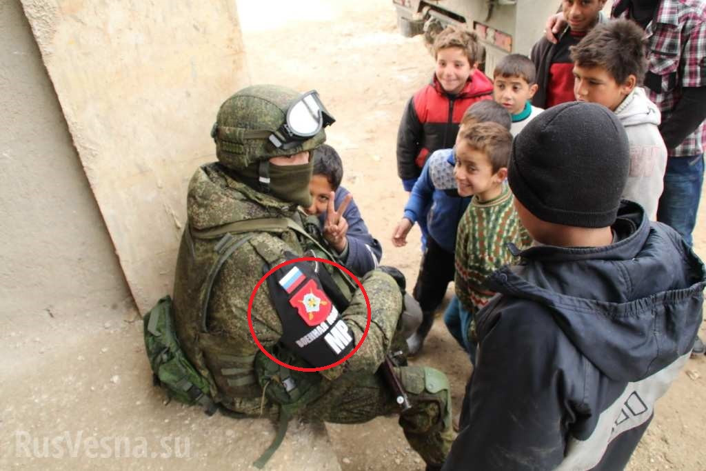 First Photos Of Russian Military Police In Syria's Aleppo