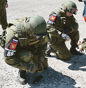 Russian Military Police: With a Shield and the Law