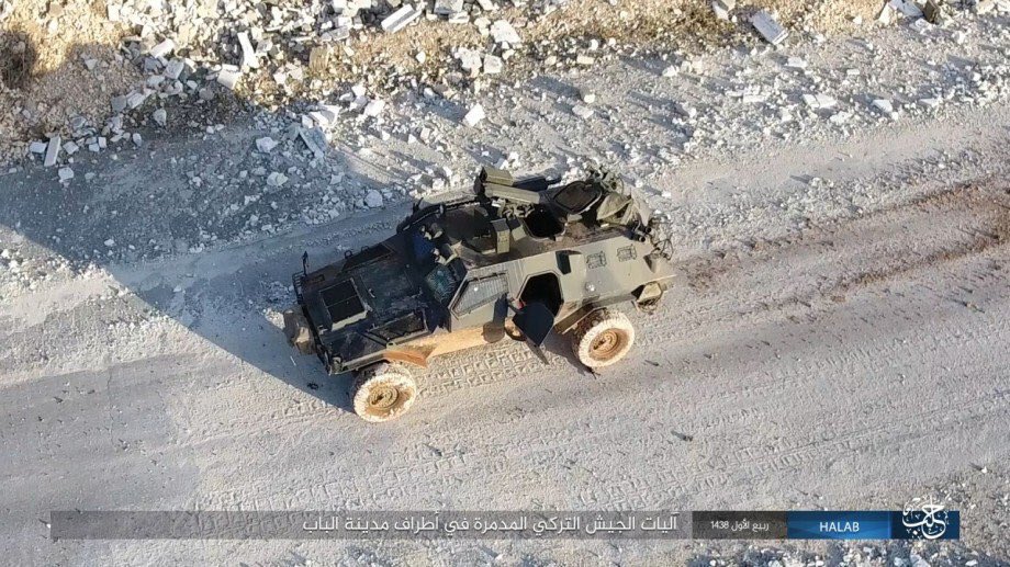 Turkish Forces Advance (Again) On Al-Bab. More Photos Of Military Equipment Abadoned By Turkish Army & Militants