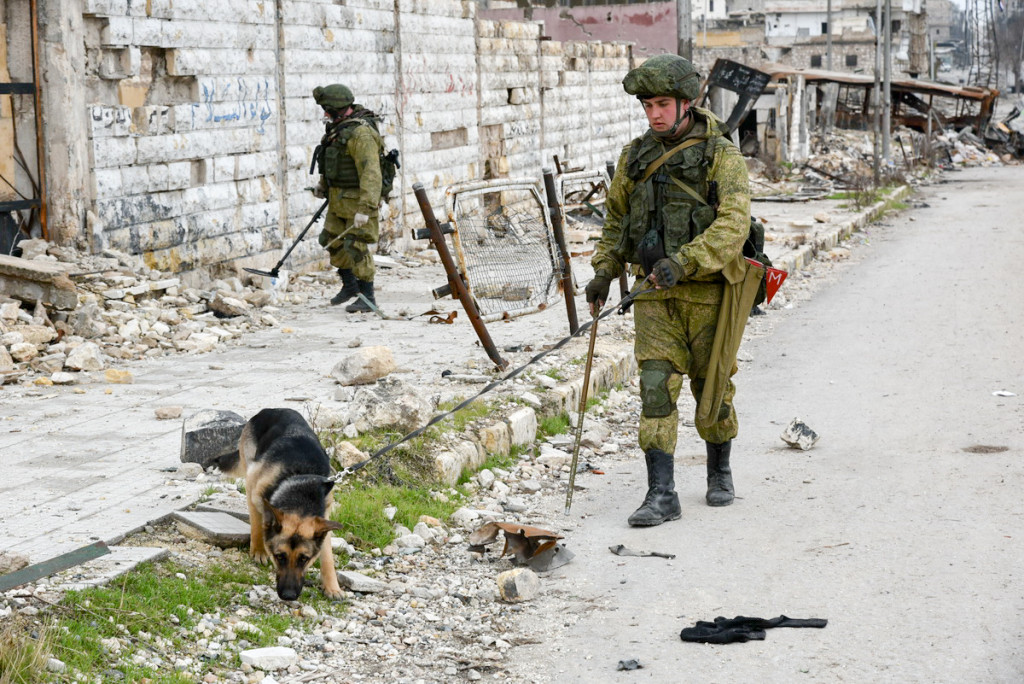 Russian Engineers Demining Aleppo City - Photo Report