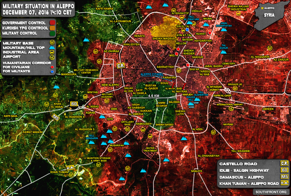 Government Forces Take Bab al-Nayrab District Back From Rebels In Aleppo