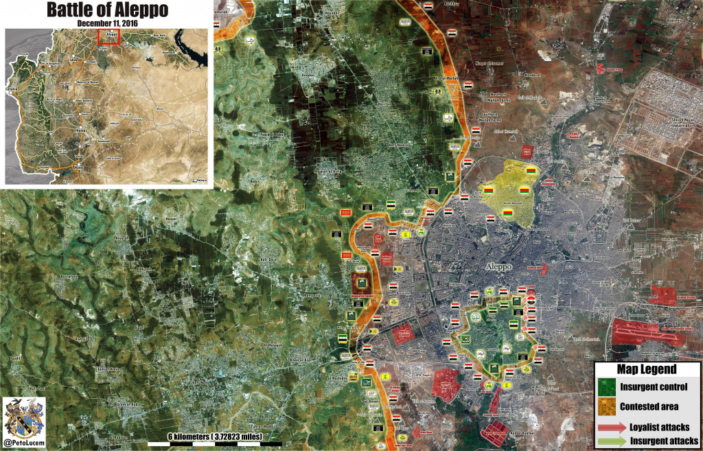 Syrian Army Liberates Four Neighborhoods In Aleppo City