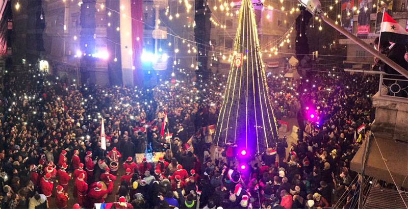 Aleppo Citizens Celebrate Liberation of City (Photo & Video)