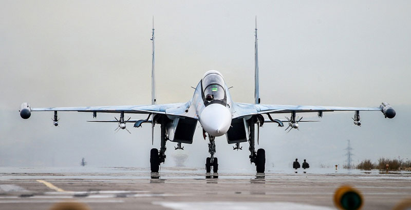 Russian Su-30SM Fighter Jets to Cover Barents Sea