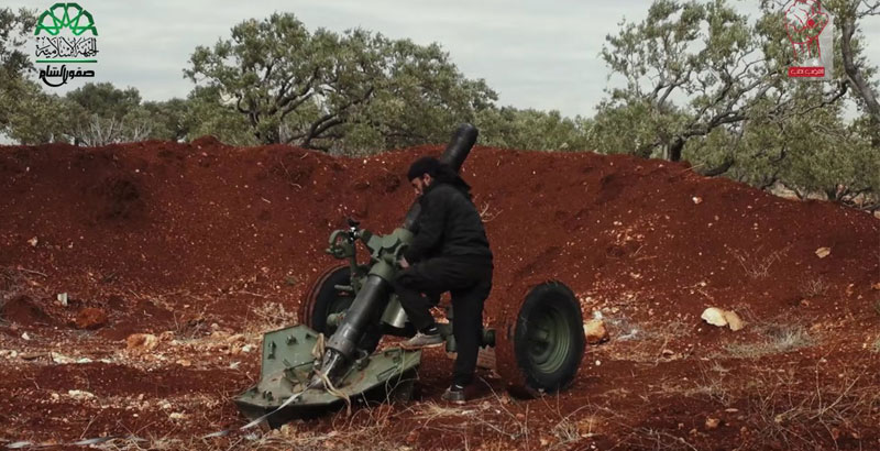 NFL Militants Attack Syrian Army Positions In Northern Hama With Turkish-Made Mortar (Video)