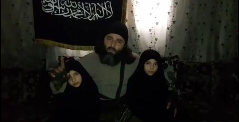 Al-Nusra Terrorist Who Sent His Under-Age Kids on Suicide Mission in Syria Is Dead