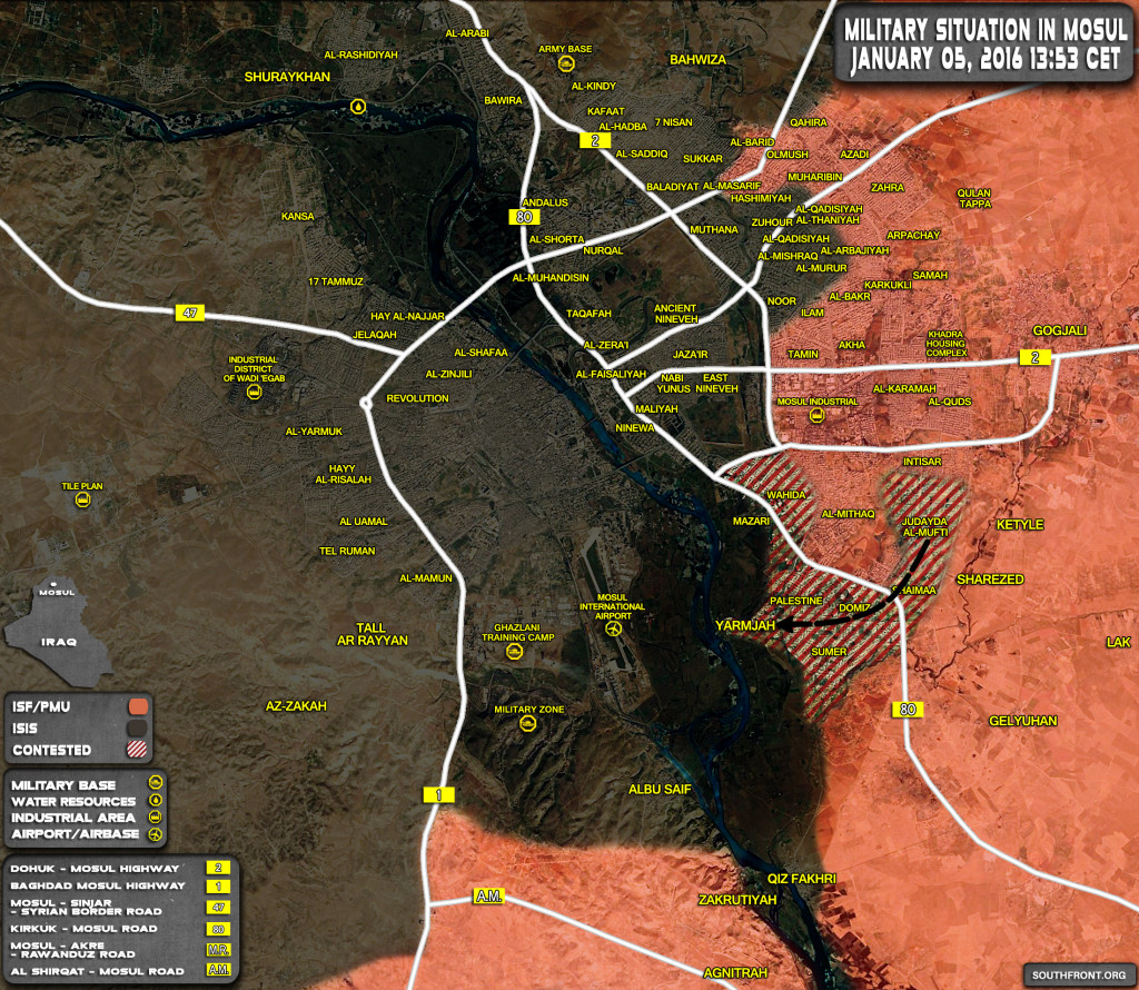 Iraqi Forces Make Gains Against ISIS In Eastern Mosul (Map Update)