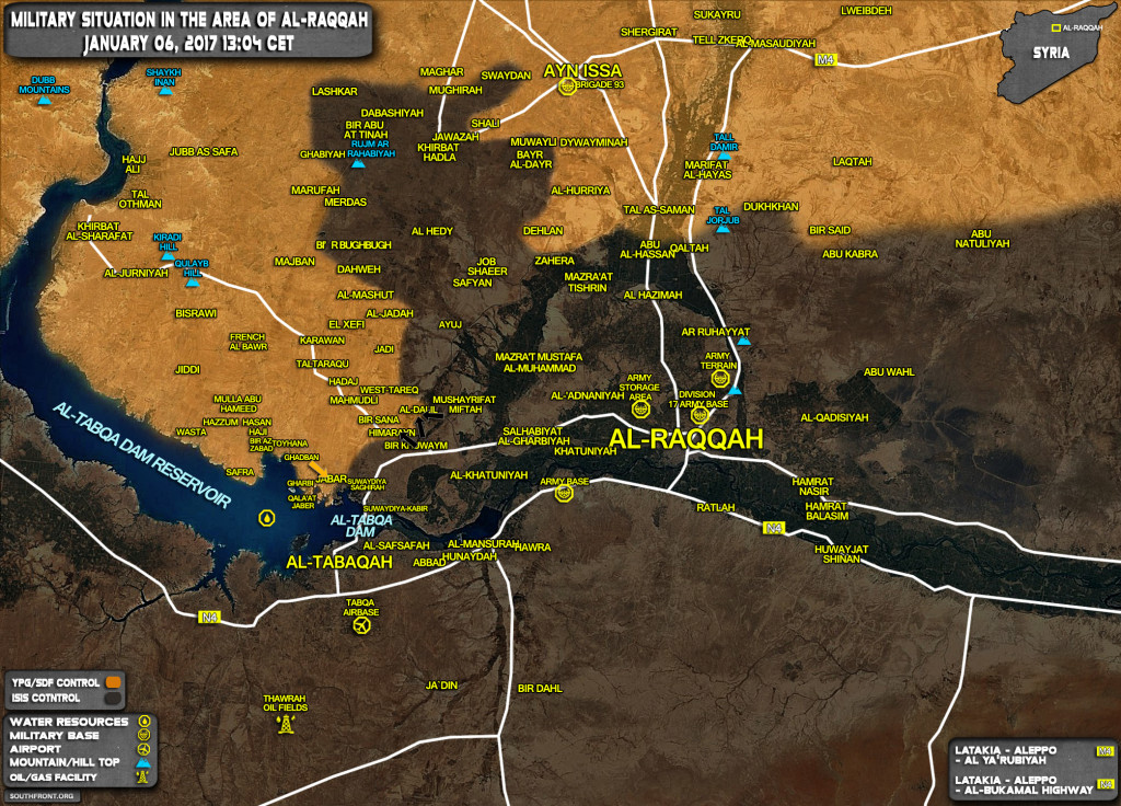 ISIS Launches Counter-Attack Against YPG Forces West Of Raqqah