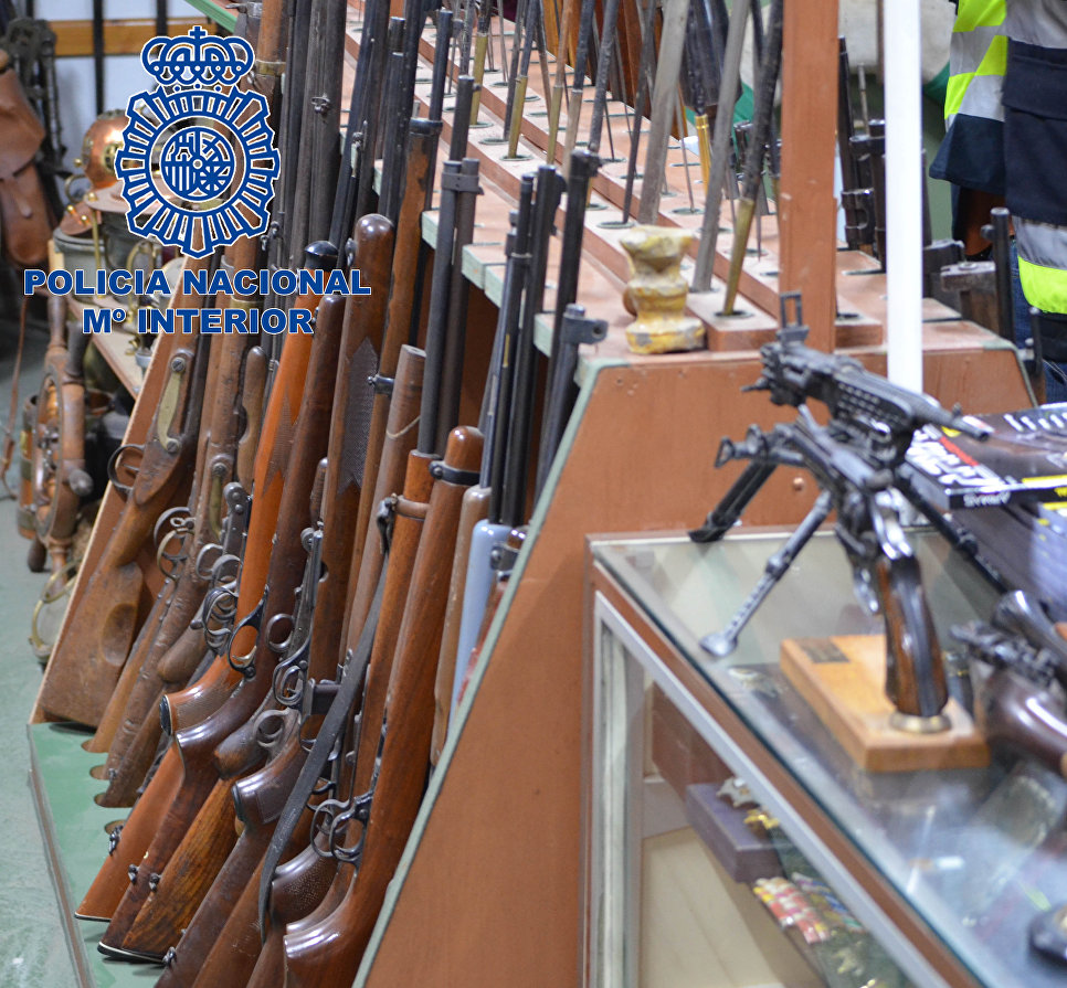 Spanish Police Seize €10mn Worth of Black Market Weapons (Photo & Video)