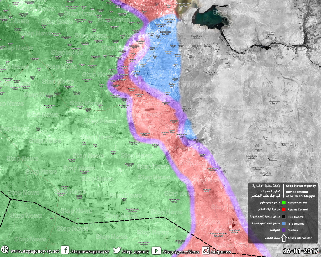 ISIS Launches Large-Scale Advance Near Khanaser Aiming To Cut Road To Aleppo City - Reports