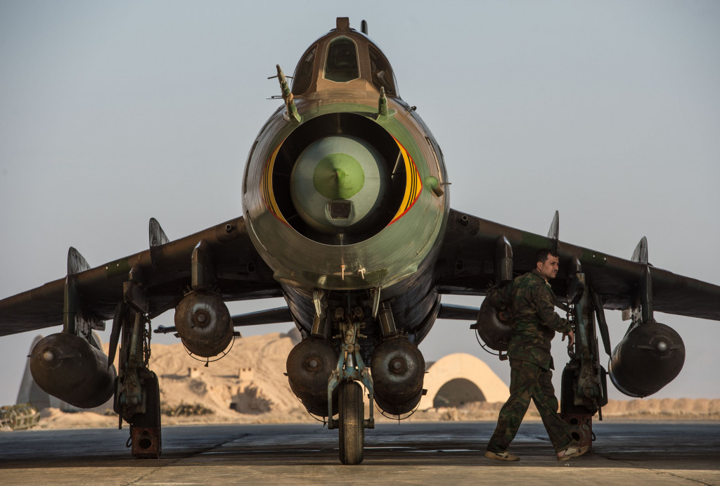 Syrian Air Force Pounds Terrorists In Homs Province