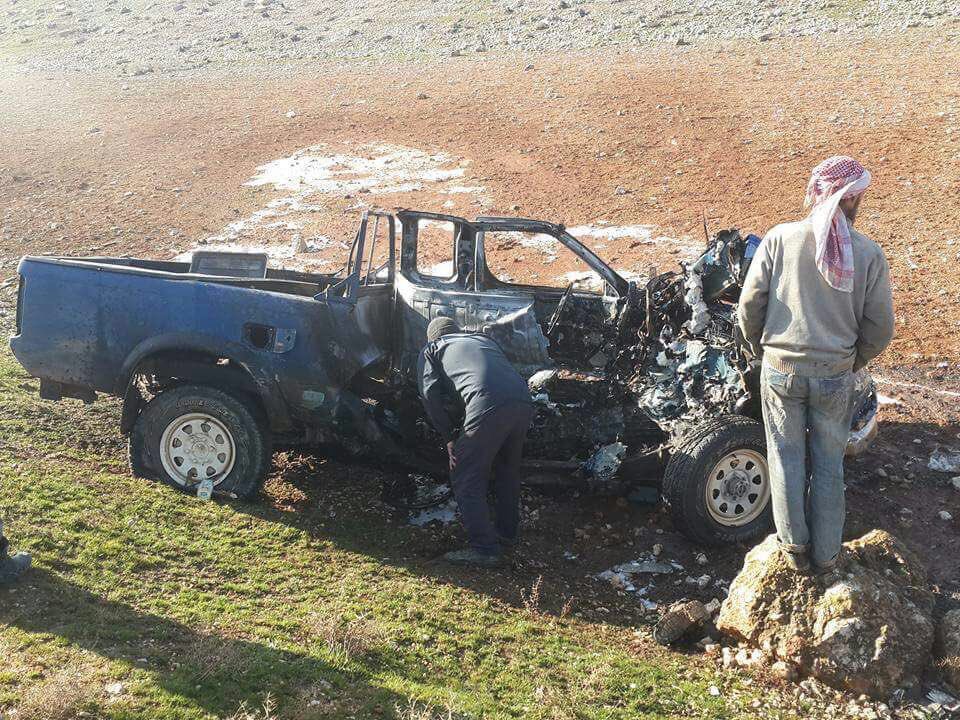 Two Fatah al-Sham (al-Nusra) Commanders Killed By Alleged US Air Strike In Idlib - Photos