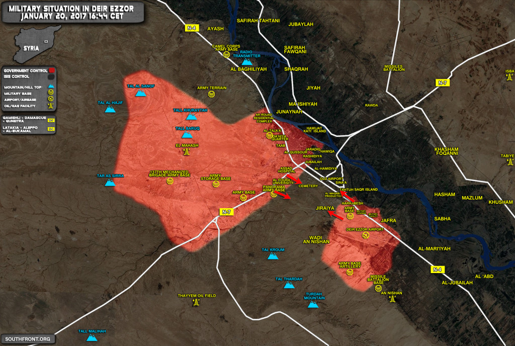 Syrian Army Counter-Attacking Against ISIS In Deir Ezzor (Map Update)