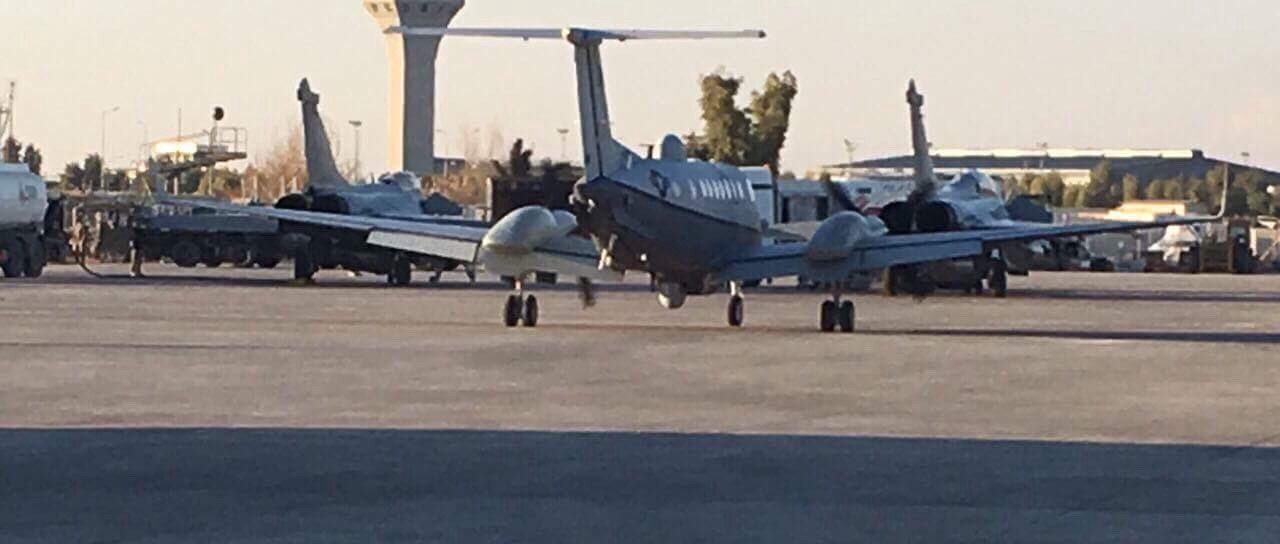 MC-12W Liberty Spy Plane of US Air Force Spotted in Northern Iraq (Photos)