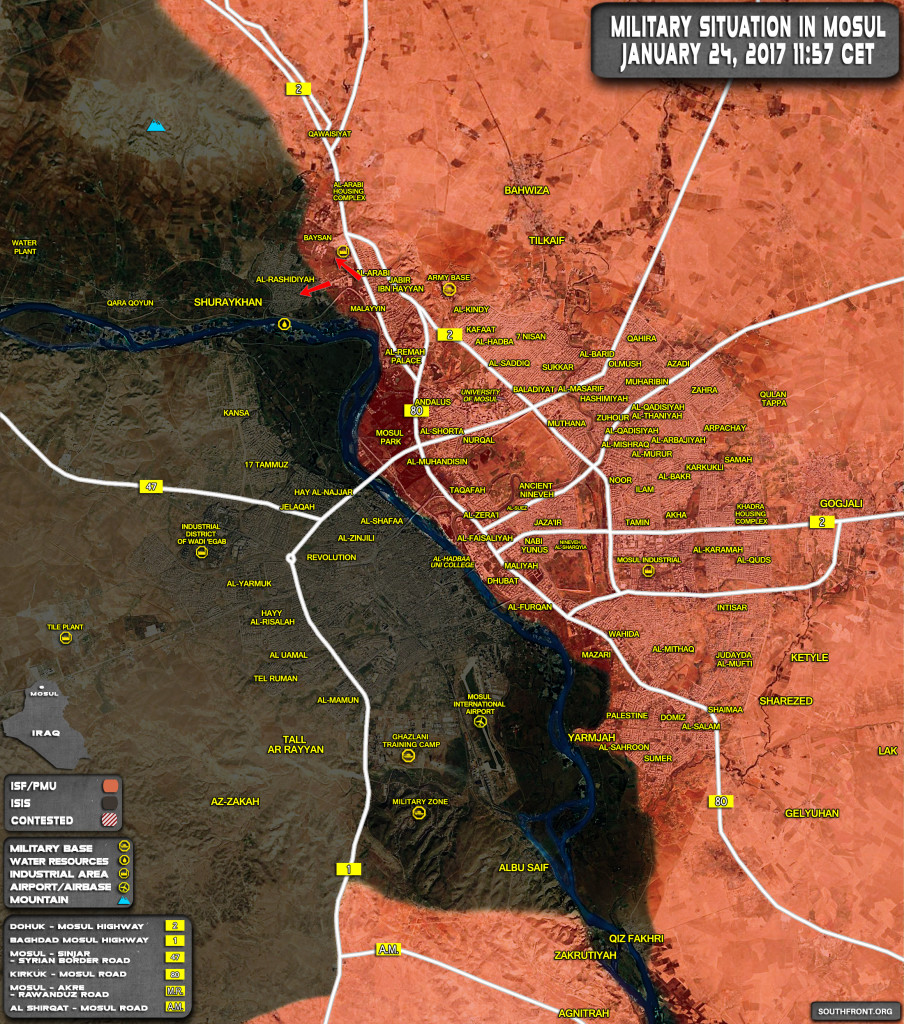 Iraqi Security Forces Prepare Operation In Western Part Of Mosul