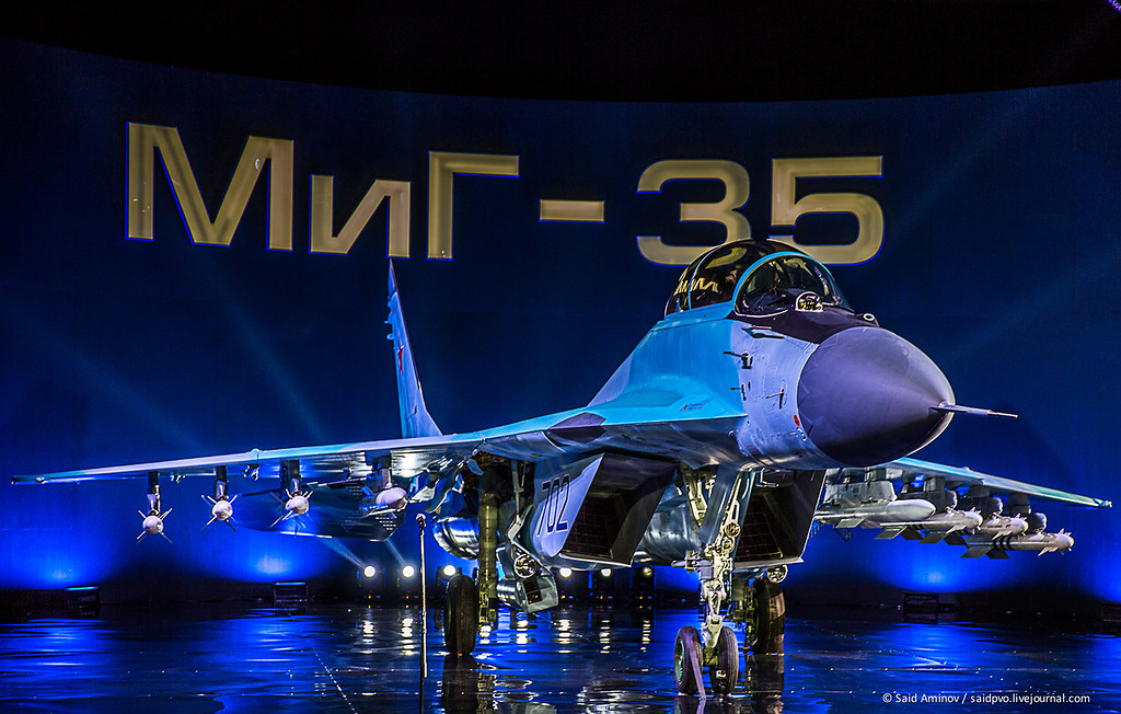 Official Presentation of Russian MiG-35 Fighter Aircraft (Photo Report)