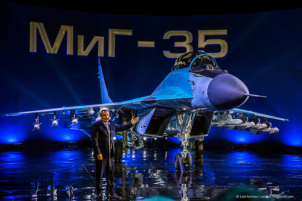 Official Presentation of Russian MiG-35 Fighter Aircraft (Photo Report)