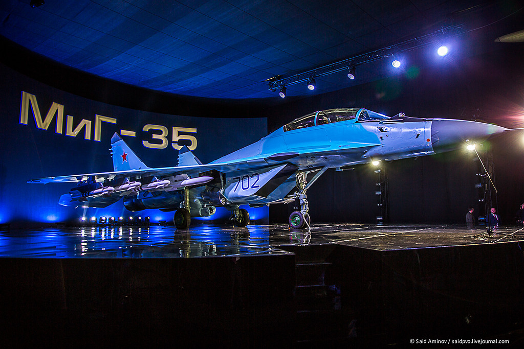 Official Presentation of Russian MiG-35 Fighter Aircraft (Photo Report)