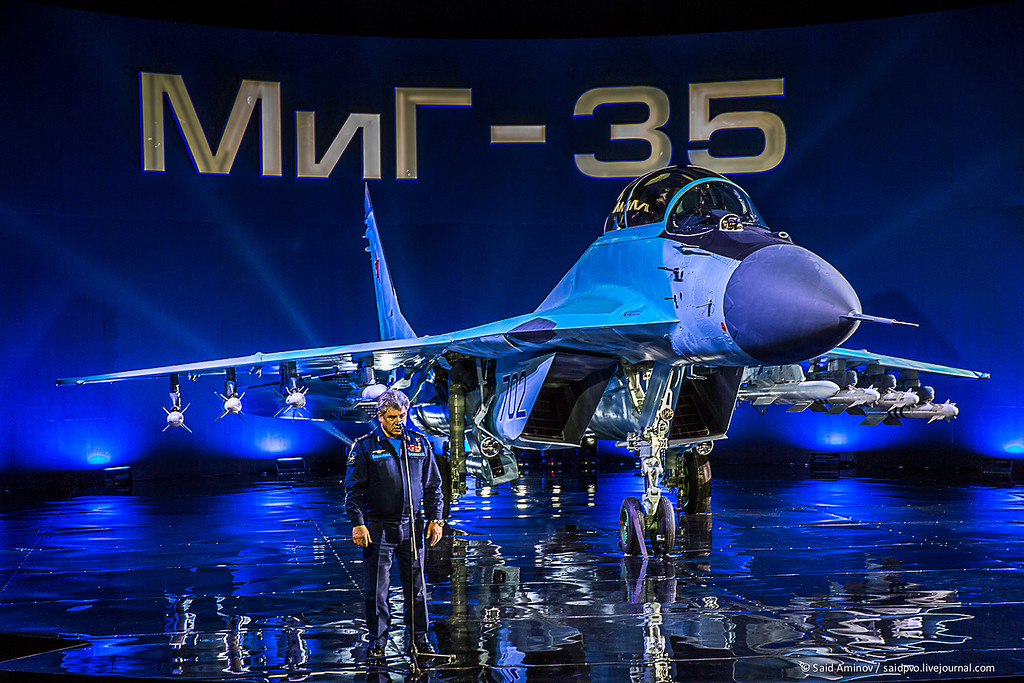 Official Presentation of Russian MiG-35 Fighter Aircraft (Photo Report)