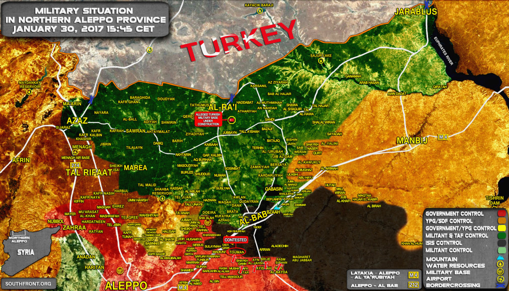 ISIS Retreats From More Areas In Eastern Aleppo Countryside