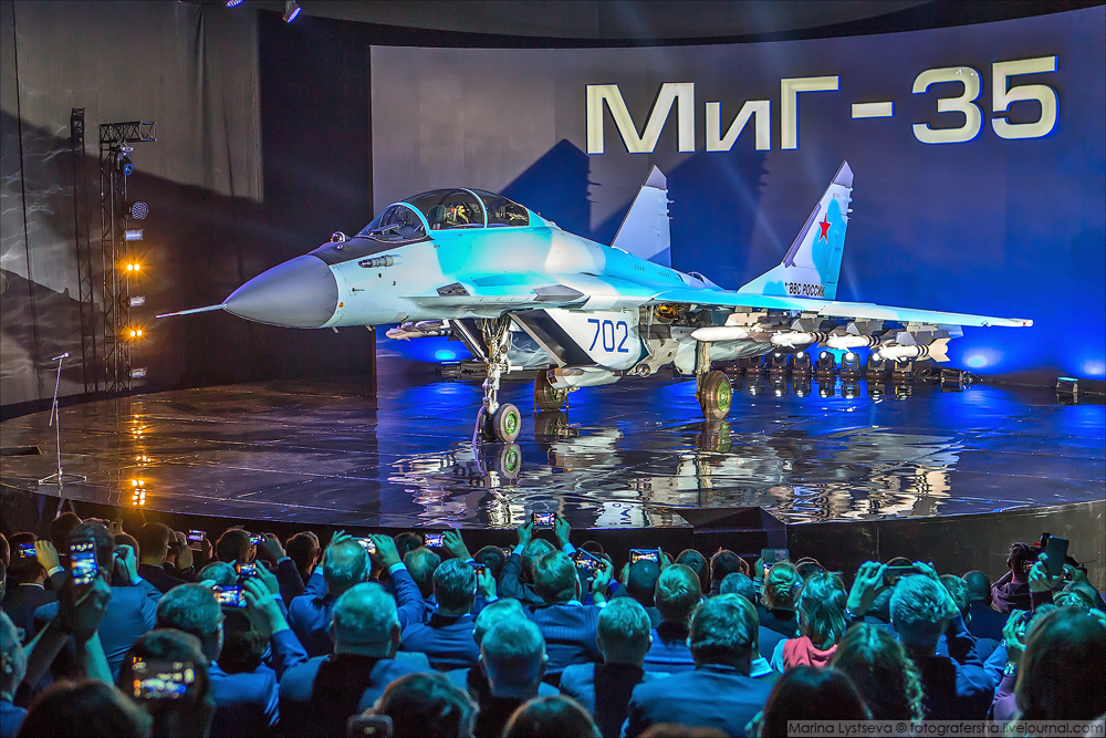 Official Presentation of Russian MiG-35 Fighter Aircraft (Photo Report)