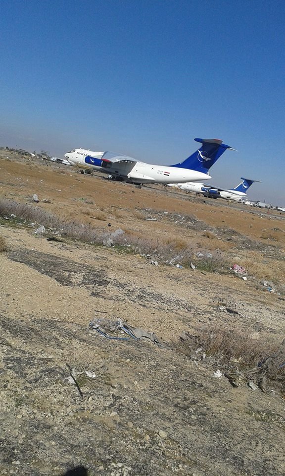 Russian-Made Il-76 Strategic Airlifters of Syrian Air Force Help to Save Deir ez-Zor (Photo)