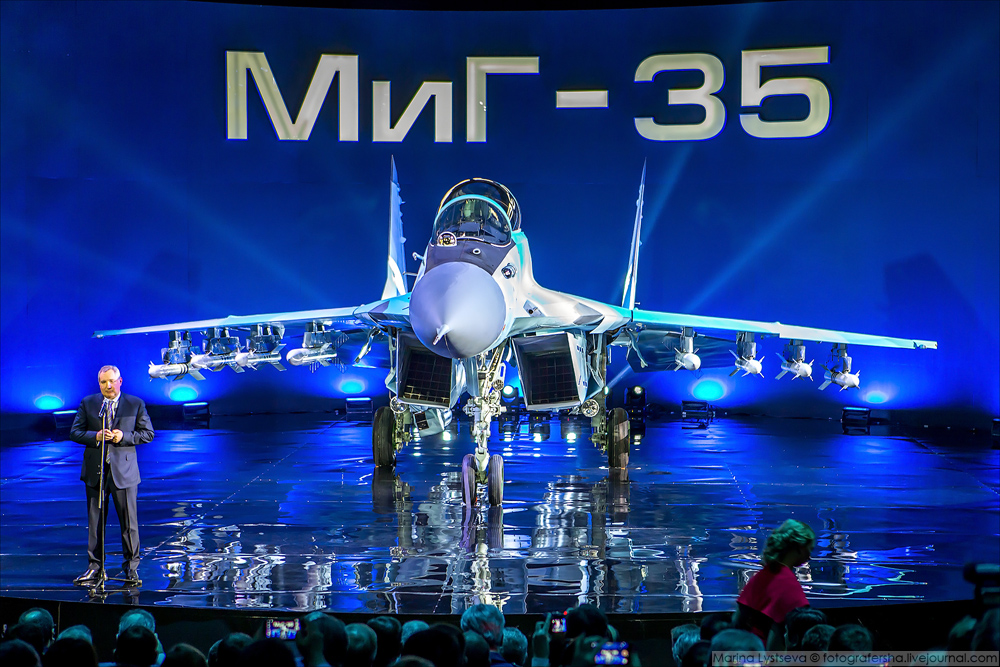 Official Presentation of Russian MiG-35 Fighter Aircraft (Photo Report)