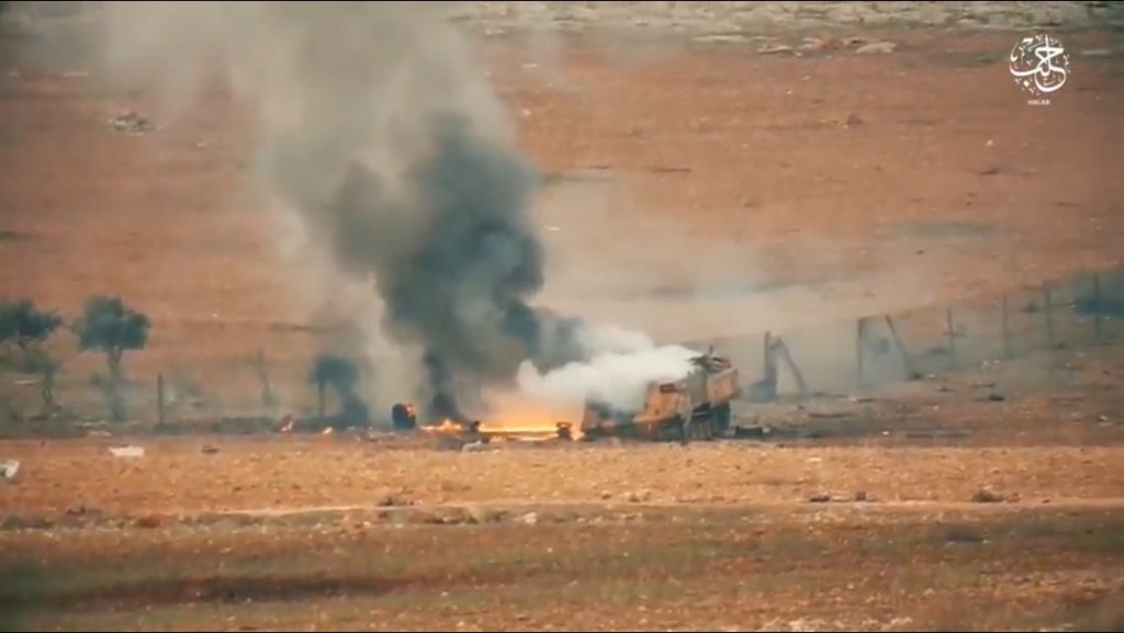 ISIS Releases More Photos Of Turkish Military Hardware Captured Or Destroyed In Clashes For Al-Bab