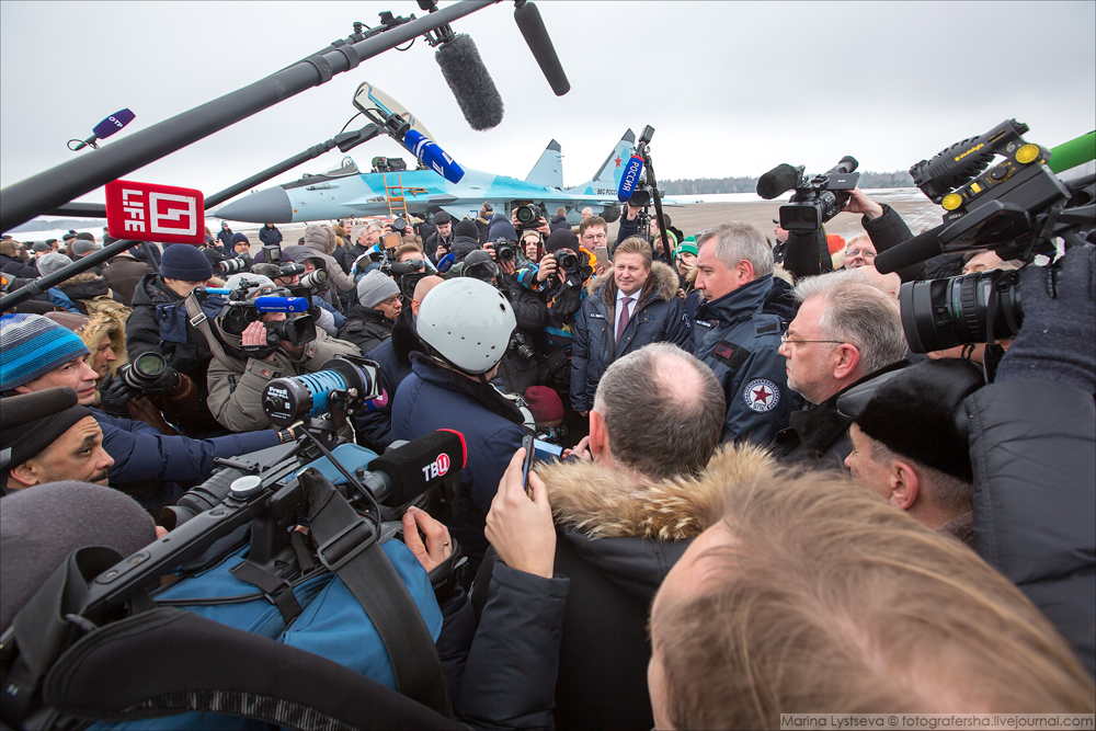 Official Presentation of Russian MiG-35 Fighter Aircraft (Photo Report)