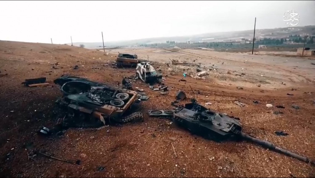 ISIS Releases More Photos Of Turkish Military Hardware Captured Or Destroyed In Clashes For Al-Bab