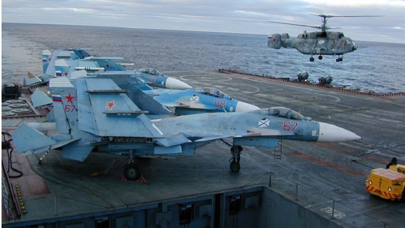 Russian Naval Aviation Destroyed 1,252 Terrorist Targets in Syria Over 2 Months