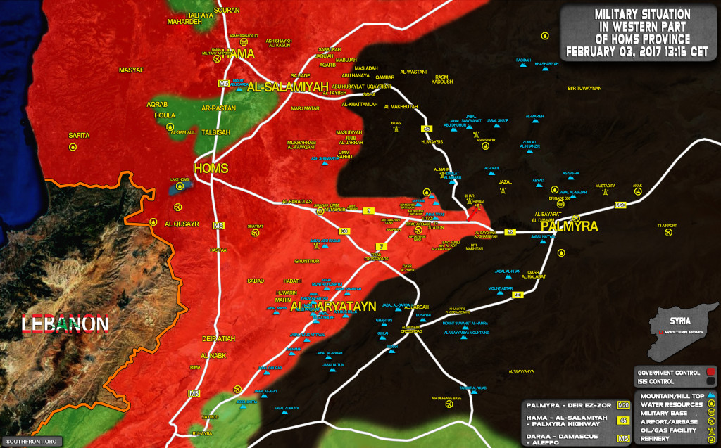 Syrian Army Retakes Hayan Gas Field From ISIS In Eastern Homs - Reports