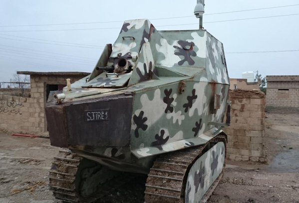 Interesting Self-Made Armored Vehicle Of US-Backed Kurdish Forces - Photos, Video