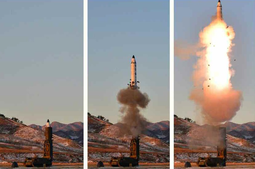 North Korea Tested Nuclear-Capable Medium Range Ballistic Missile - Photos, Videos