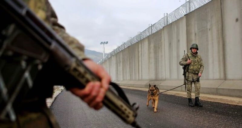 Turkey Built Over Half of Concrete Wall on Border with Syria