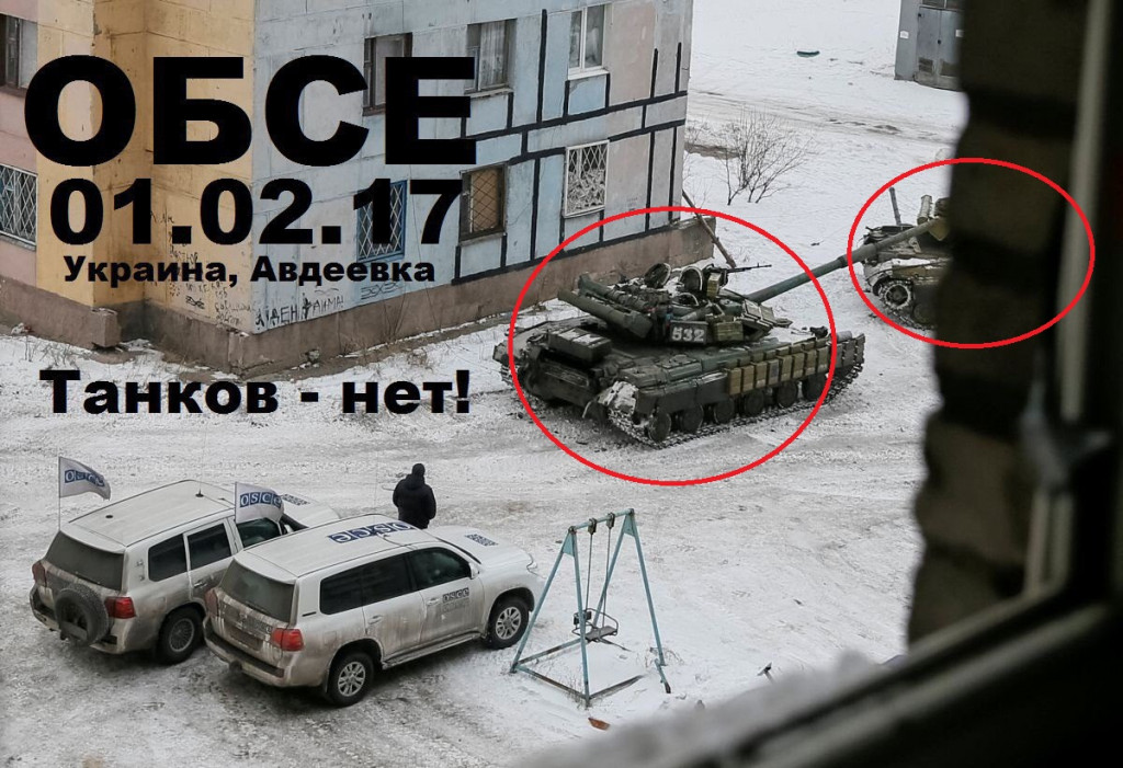 OSCE Monitoring Mission Ignores Battle Tanks Of Pro-Kiev Forces Deployed For Fighting In Eastern Ukraine - Photos