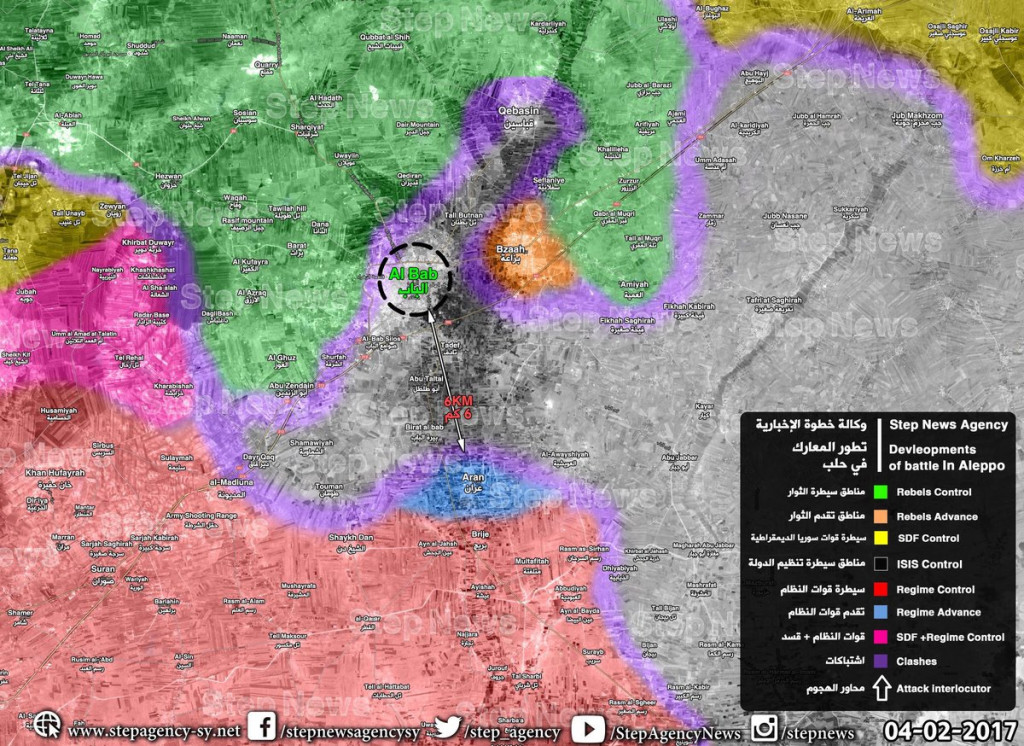 Govt Forces Gain Another Village Near Kuweires Military Airbase. ISIS Governor For Al-Bab Killed