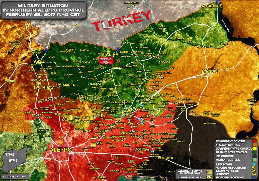 Syrian Government Opens Route Between Aleppo And YPG-Controlled Manbij