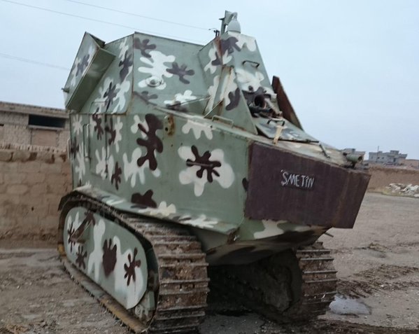 Interesting Self-Made Armored Vehicle Of US-Backed Kurdish Forces - Photos, Video