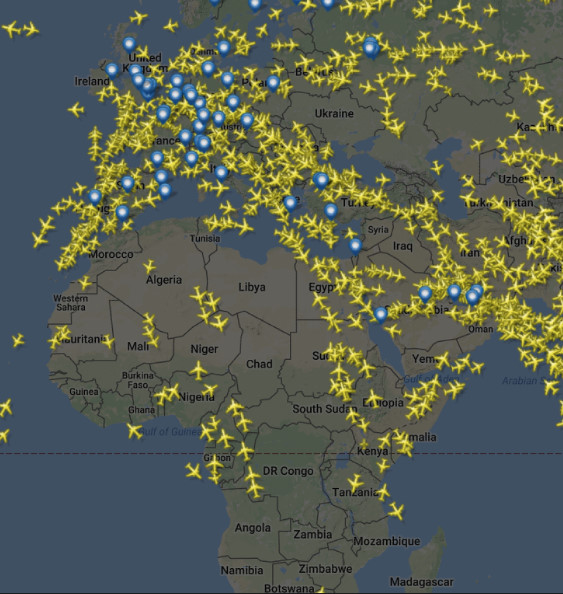 How International Airlines Act in Sky of Eastern Europe