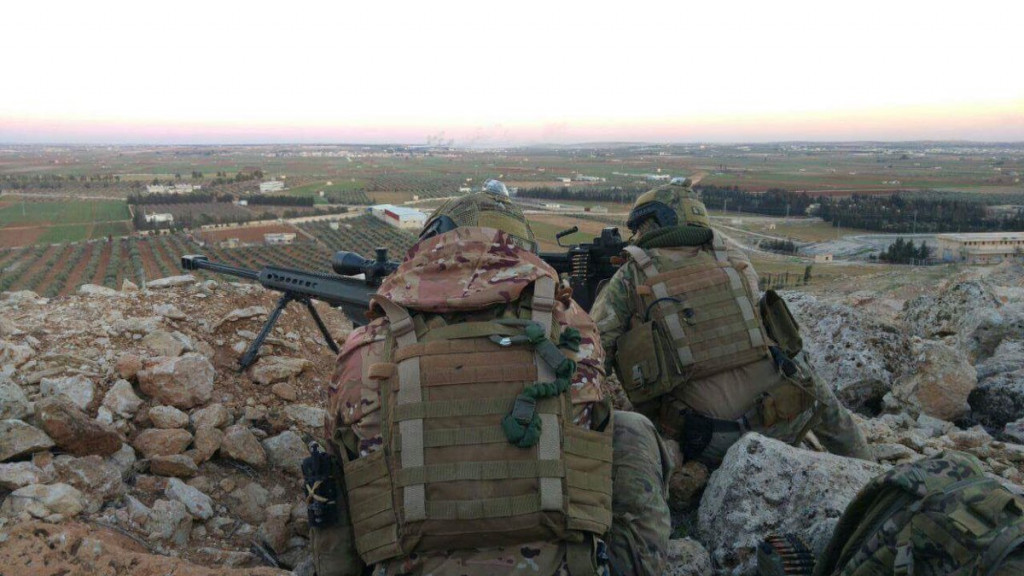 Tukish Special Forces' Snipers In Area Of Al-Bab - Photos