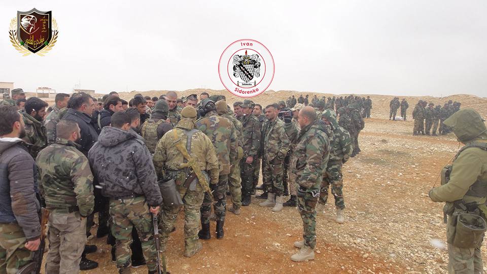 Qalamoun Shield Forces Training By Russian Military Advisers - Photo Report