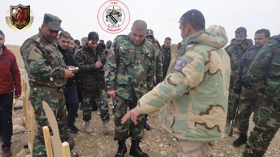 Qalamoun Shield Forces Training By Russian Military Advisers - Photo Report