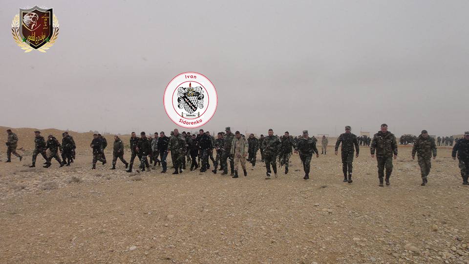 Qalamoun Shield Forces Training By Russian Military Advisers - Photo Report