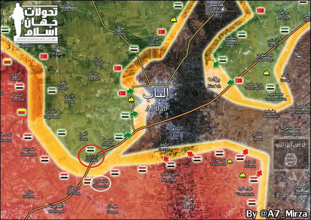 Syrian Army Troops Clash With Pro-Turkish Militants Near Al-Bab - Unconfirmed