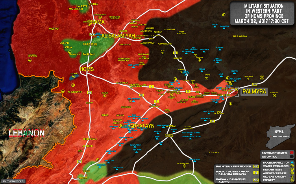 Syrian Army Backed By Russian Air Power Liberated Palmyra From ISIS