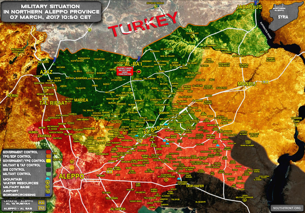 Tiger Forces Liberate 8 More Villages From ISIS In Aleppo Province (Map)