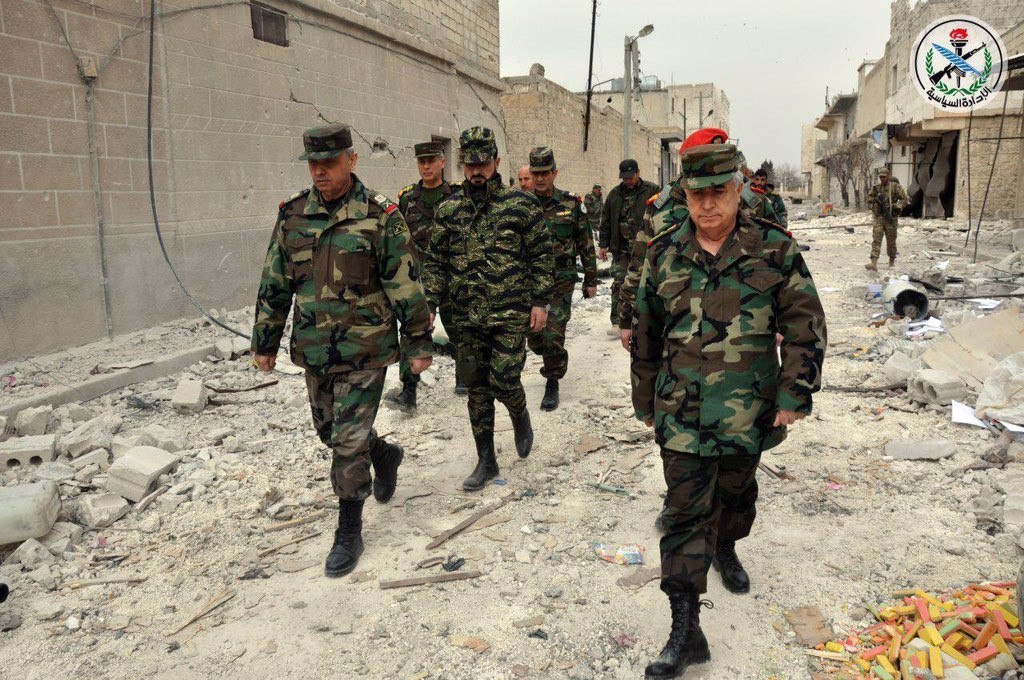 Syrian Troops Led By Brigadier General Suheil al-Hassan In Eastern Aleppo - Photos