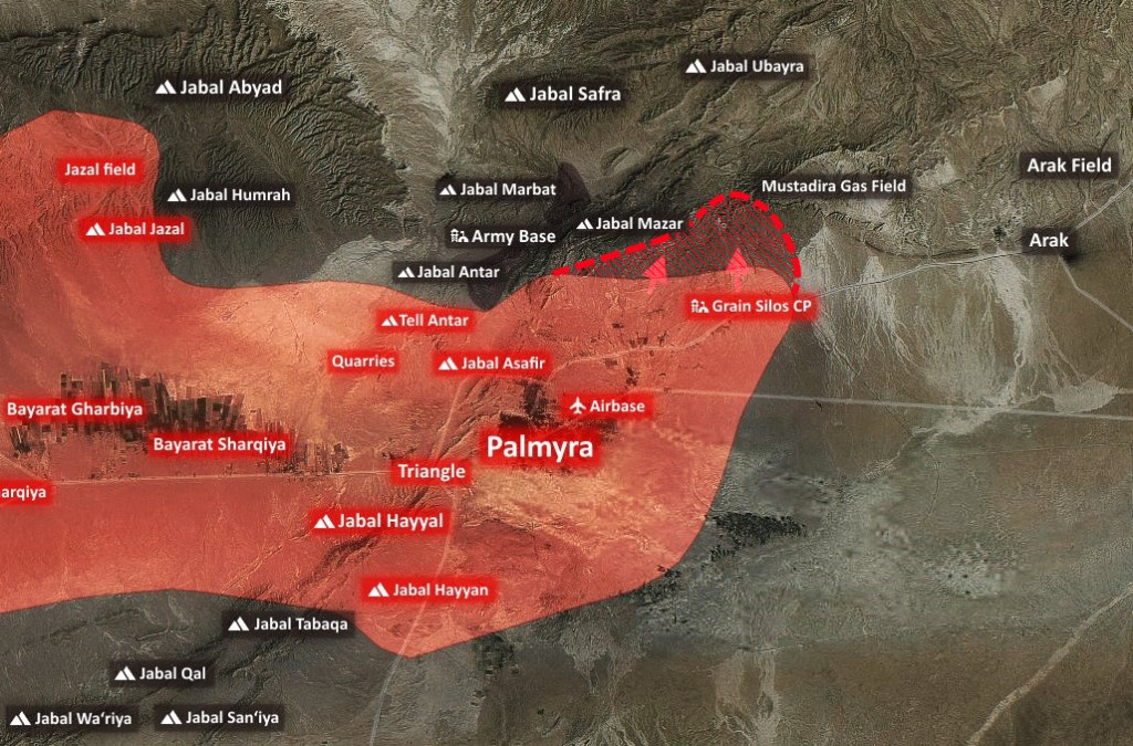 Syrian Army Retakes Mustadira Mountain From ISIS Northeast Of Palmyra